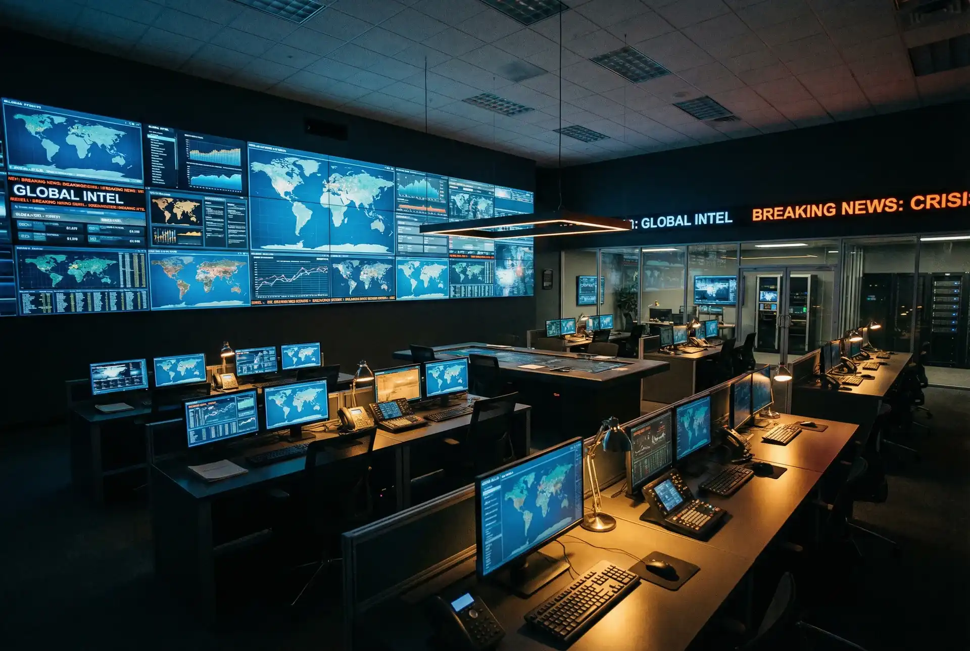 黑料社 - 情报分析中心全景